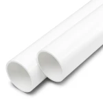 UPVC Pipes National Schedule 40 Size 6 Inch Thickness 7.11 mm White