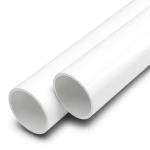 مواسير UPVC الوطني جدول 40 مقاس 6 إنش سمك 7.11 مم لون أبيض