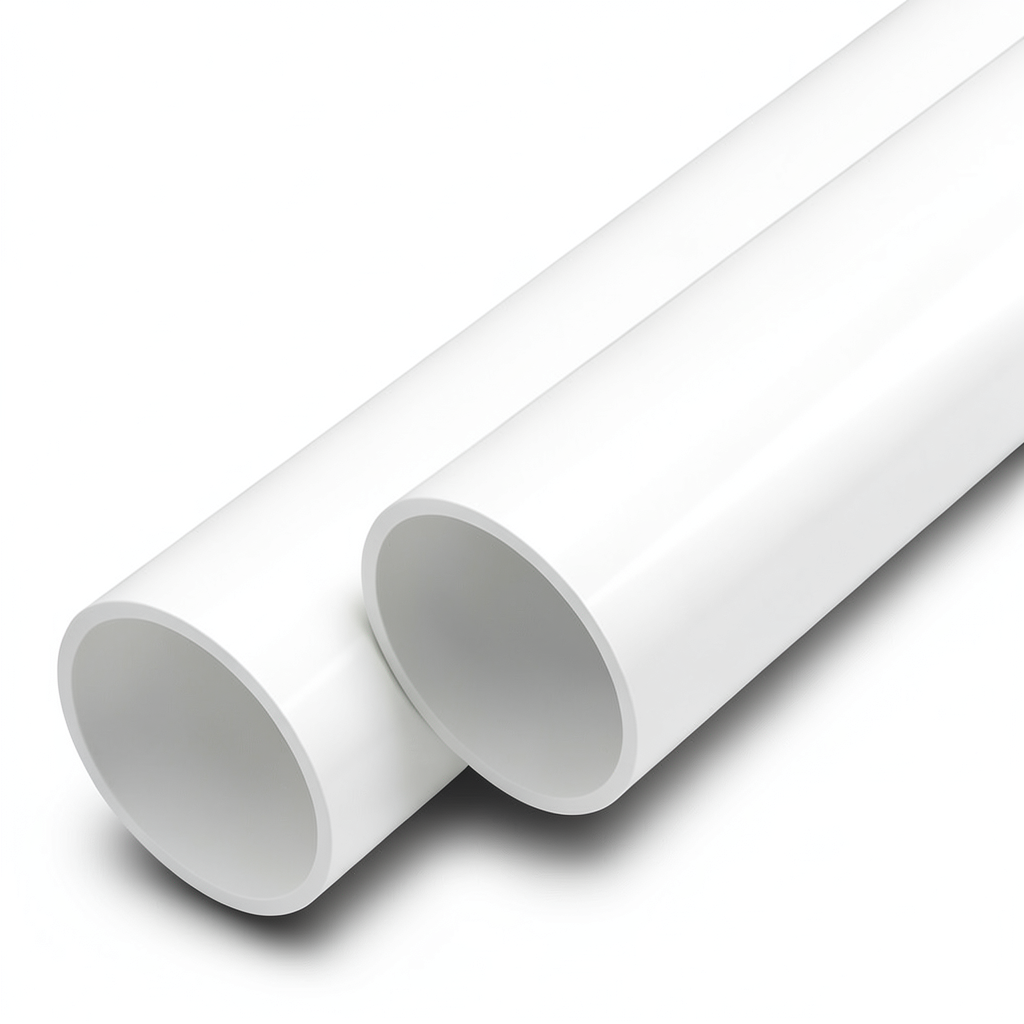 مواسير UPVC الوطني جدول 40 مقاس 6 إنش سمك 7.11 مم لون أبيض