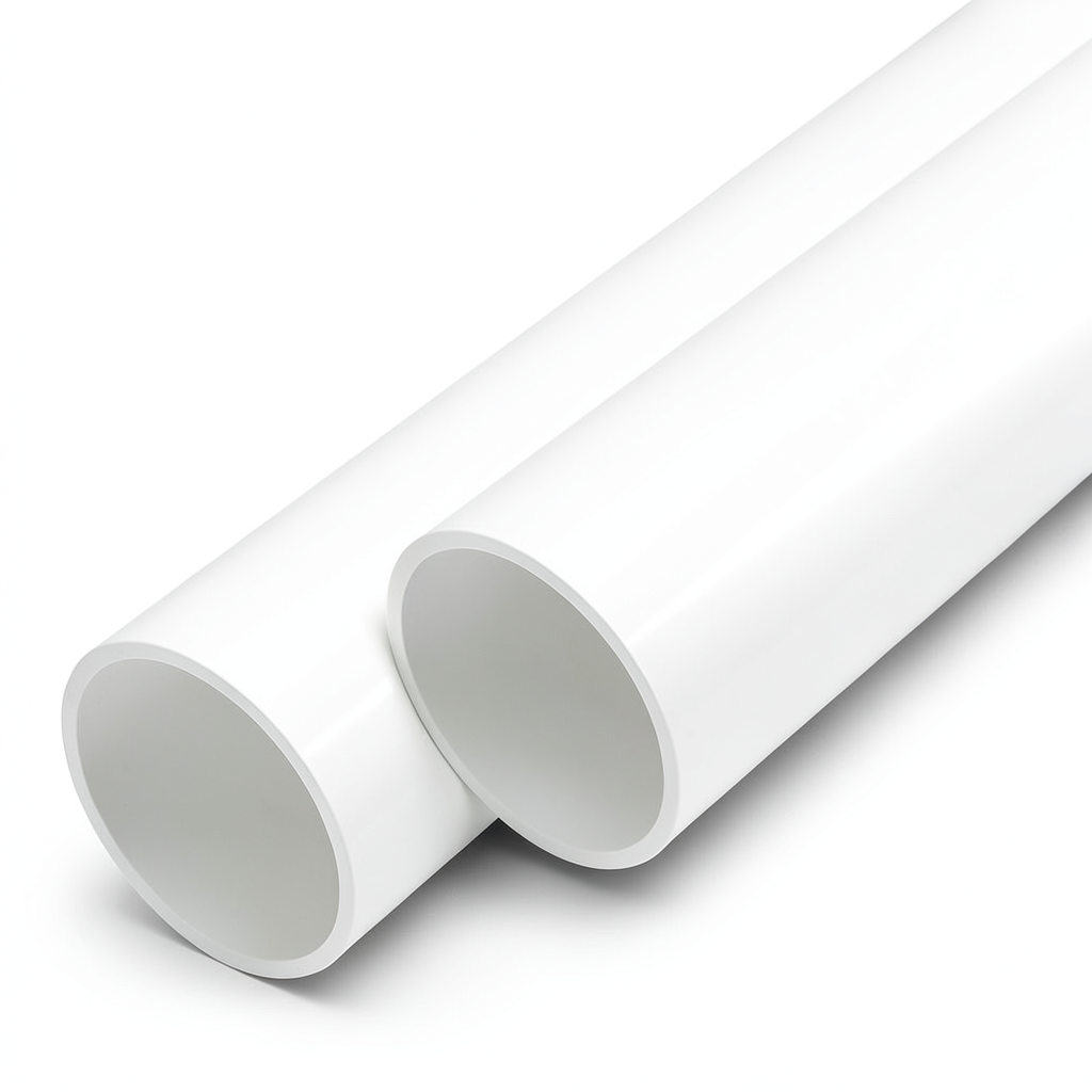 UPVC Pipes Nominal Pressure 8 Bar Outside Diameter 32 mm Thickness 1.5 mm White