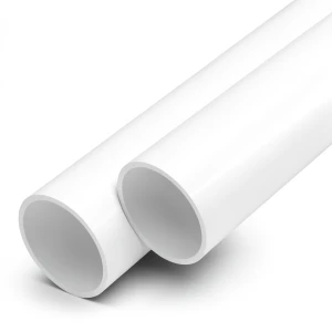 مواسير UPVC ضغط 8 بار قطر خارجي 160 مم سمك 4.9 مم لون أبيض