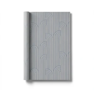 Geometric Wallpaper 10m x 0.70m Gray, Model Z76048