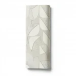 Wall decoration leaf-patterned design, size 10 m x 0.53 m, pale beige color, model  73243