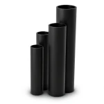 HDPE Pipes SDR17 Outside Diameter 900 mm Thickness 53.3 mm Black