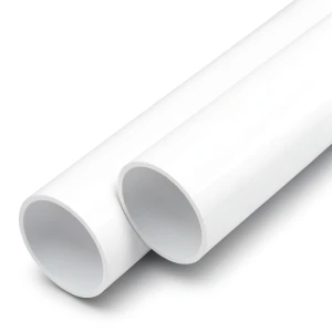 UPVC Pipes Nominal Pressure 6 Bar Outside Diameter 50 mm Thickness 1.6 mm White