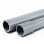 مواسير بلاستيك UPVC للتمديدات الكهربائية الوطني  EPC 40  مقاس 4 إنش سمك 6.02 مم لون رمادي