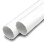 مواسير UPVC الوطني جدول 40 مقاس 3 إنش سمك 5.49 مم لون أبيض
