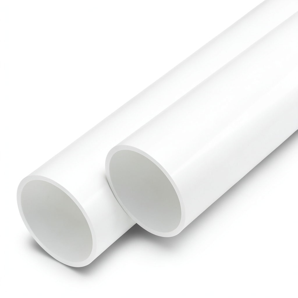 مواسير UPVC ضغط 6 بار قطر خارجي 75 مم سمك 2.3 مم لون أبيض