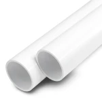 UPVC Pipes Nominal Pressure 6 Bar Outside Diameter 250 mm Thickness 6.2 mm White