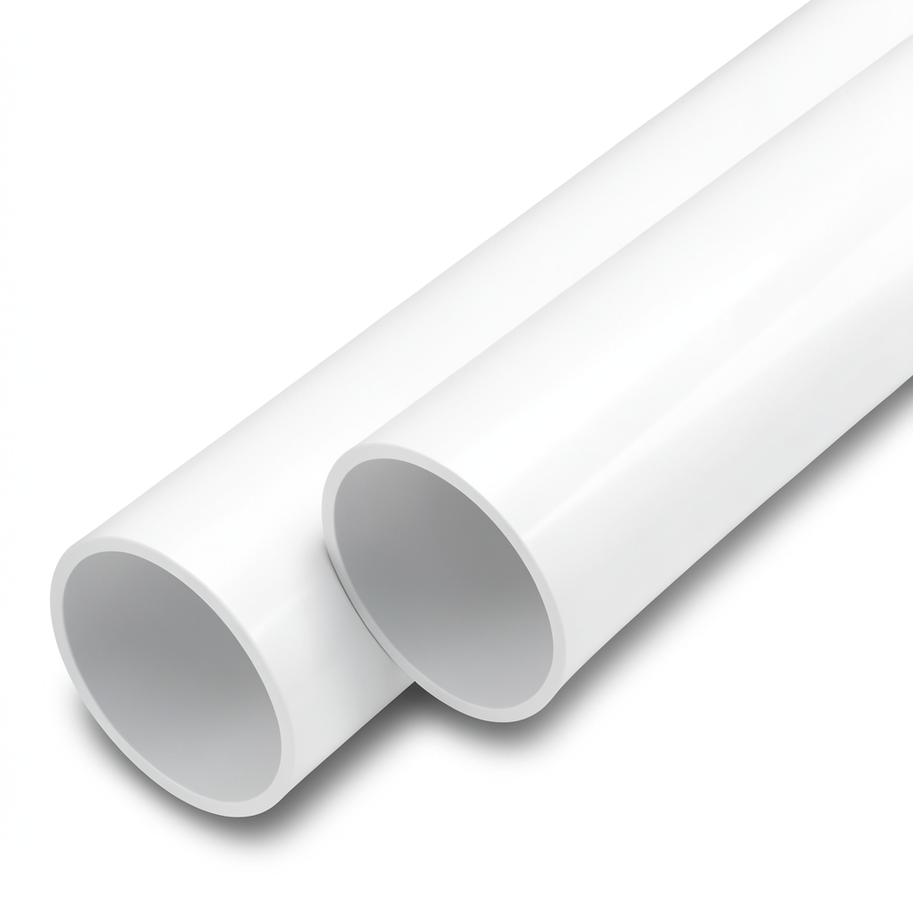 مواسير UPVC ضغط اسمي 6 بار قطر خارجي 280 مم سمك 6.9 مم لون أبيض