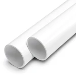مواسير UPVC ضغط 6 بار قطر خارجي 315 مم سمك 7.7 مم لون أبيض