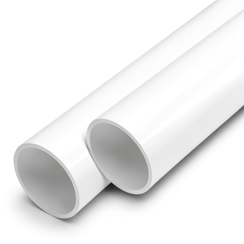 مواسير UPVC ضغط 6 بار قطر خارجي 315 مم سمك 7.7 مم لون أبيض