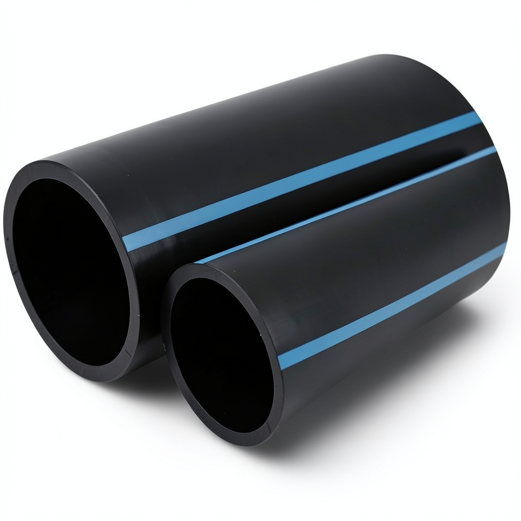 NPF HDPE Pipes for Non Pressure Water Networks Pressure 2 Bar Outside Diameter 225 mm Thickness 1.8 mm Black