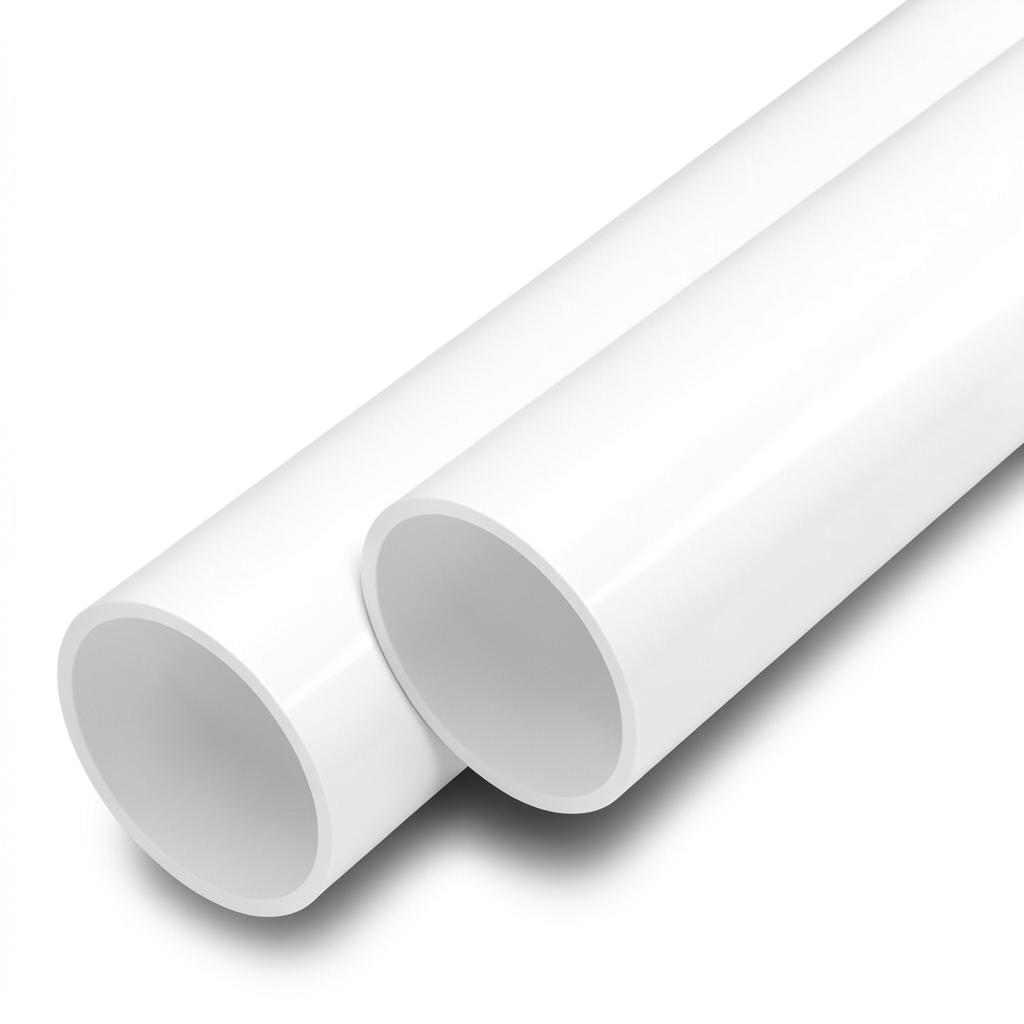 مواسير UPVC ضغط اسمي 6 بار قطر خارجي 355 مم سمك 8.7 مم لون أبيض