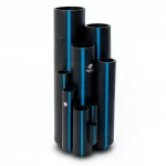 Sappco HDPE Pipe DR 17 PN 8.6 Bar Size (OD) 500 mm Thickness 29.4 mm Black Color