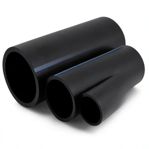 مواسير HDPE الوطني لشبكات المياه الغير مضغوطة ضغط 2 بار قطر خارجي 315 مم سمك 2.5 مم لون اسود