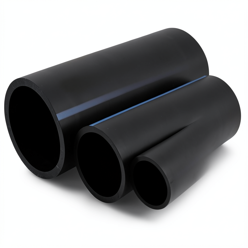 NPF HDPE Pipes Non Pressure 2 Bar, Diameter 315 mm, Thickness 2.5 mm, Black