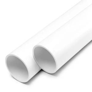 مواسير UPVC ضغط 8 بار قطر خارجي 110 مم سمك 3.4 مم لون أبيض
