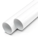 UPVC Pipes Nominal Pressure 6 Bar Outside Diameter 400 mm Thickness 9.8 mm White