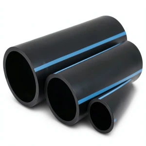 NPF HDPE Pipes Non Pressure 2 Bar 400 mm OD 3.2 mm Thickness Black