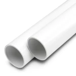 مواسير UPVC ضغط 8 بار قطر خارجي 125 مم سمك 3.9 مم لون أبيض
