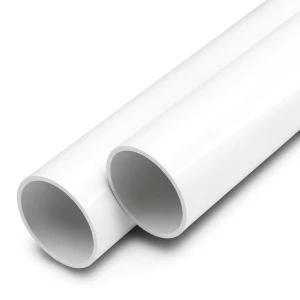 مواسير UPVC ضغط 8 بار قطر خارجي 125 مم سمك 3.9 مم لون أبيض