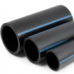 مواسير HDPE الوطني لشبكات المياه الغير مضغوطة ضغط 2 بار قطر خارجي 450 مم سمك 3.6 مم لون أسود