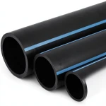 مواسير HDPE الوطني لشبكات المياه الغير مضغوطة ضغط 2 بار قطر خارجي 450 مم سمك 3.6 مم لون أسود