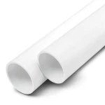 UPVC Pipes National Pressure 8 Bar 140 mm Diameter 4.3 mm Thickness White