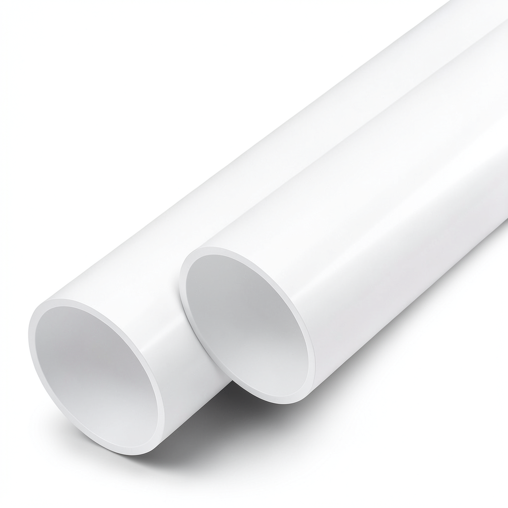 مواسير UPVC ضغط اسمي 8 بار قطر خارجي 32 مم سمك 1.5 مم لون أبيض