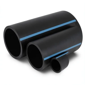 مواسير HDPE الوطني لشبكات المياه الغير مضغوطة ضغط 2 بار قطر خارجي 560 مم سمك 4.5 مم لون أسود