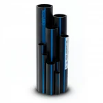 Sappco HDPE Pipe   PE 100  Size (OD) 125 mm Thickness 4.8 mm Black Color