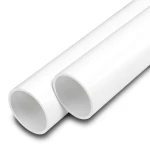 مواسير UPVC ضغط 8 بار قطر خارجي 180 مم سمك 5.5 مم لون أبيض