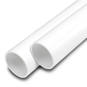 مواسير UPVC ضغط 8 بار قطر خارجي 180 مم سمك 5.5 مم لون أبيض