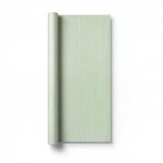 Italian wall decoration, size 10m x 0.53m, pale green color, model 63005