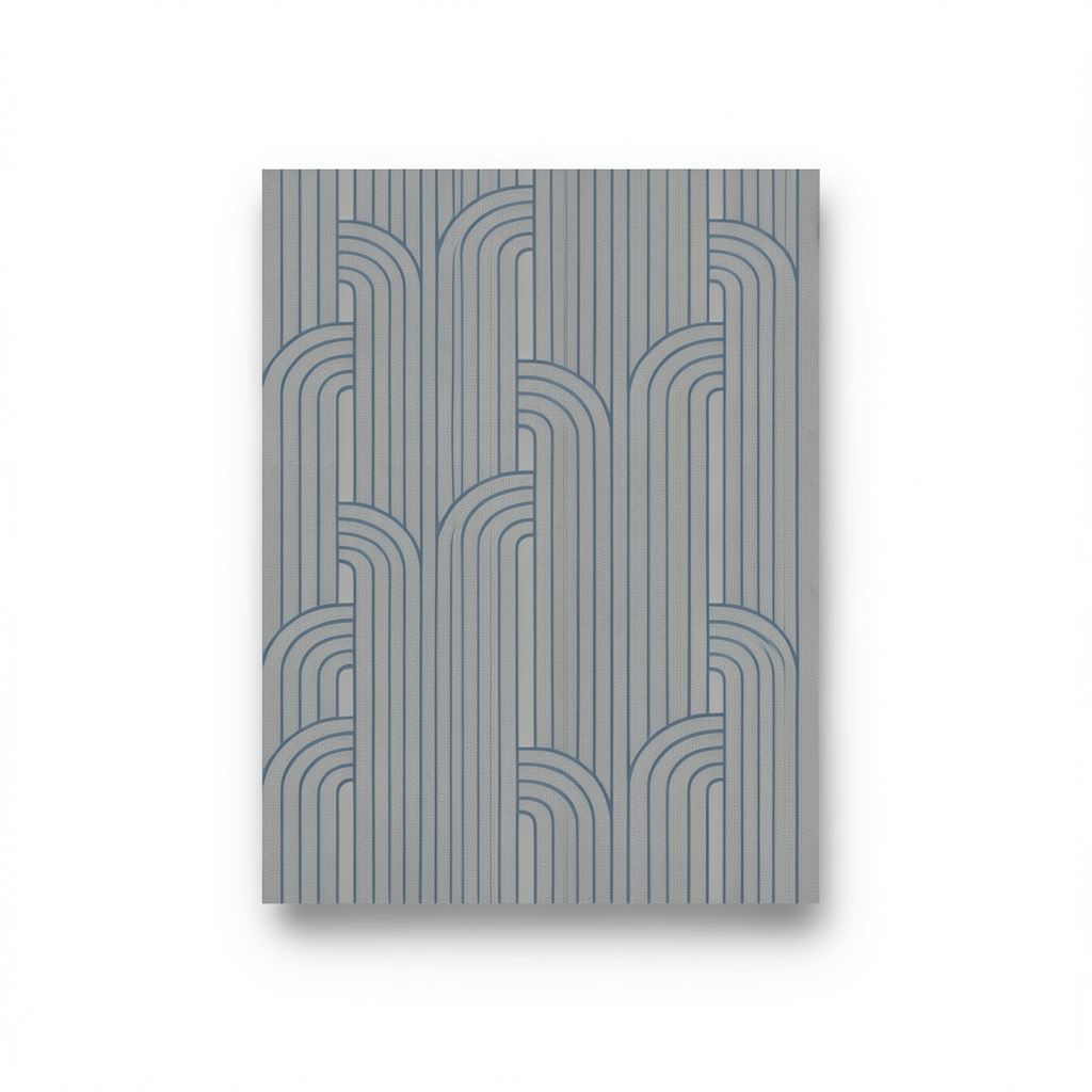 Geometric Wallpaper 10m x 0.70m Gray, Model Z76048
