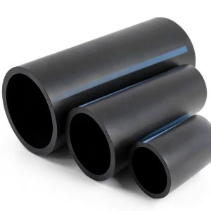 NPF HDPE Pipes Non Pressure Water Networks 2 Bar Pressure 110 mm OD 1.8 mm Thickness Black