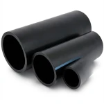 مواسير HDPE الوطني لشبكات المياه الغير مضغوطة ضغط 2 بار قطر خارجي 180 مم سمك 1.8 مم لون اسود