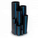 Sappco HDPE Pipe   PE 100  Size (OD) 110 mm Thickness 4.2 mm Black Color