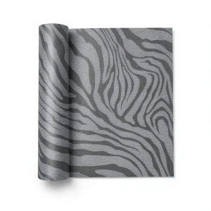 Italian Wallpaper Patterned Design Gray Color, Size 10m x 0.70m, Model rc17070