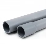 مواسير UPVC الوطني ضغط 16 بار  قطر خارجي 50 مم سمك 3.70 مم لون رمادي