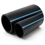 مواسير HDPE الوطني لشبكات المياه الغير مضغوطة ضغط 2 بار قطر خارجي 280 مم سمك 2.3 مم لون اسود