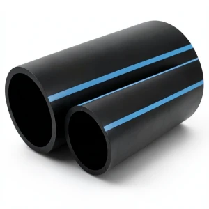 مواسير HDPE الوطني لشبكات المياه الغير مضغوطة ضغط 2 بار قطر خارجي 280 مم سمك 2.3 مم لون اسود