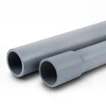 انابيب UPVC الوطنى ضغط 16 بار  قطر خارجي 140 مم سمك 10.40 مم لون رمادي