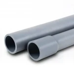 مواسير UPVC الوطني ضغط 16 بار  قطر خارجي 63 مم سمك 4.70 مم لون رمادي