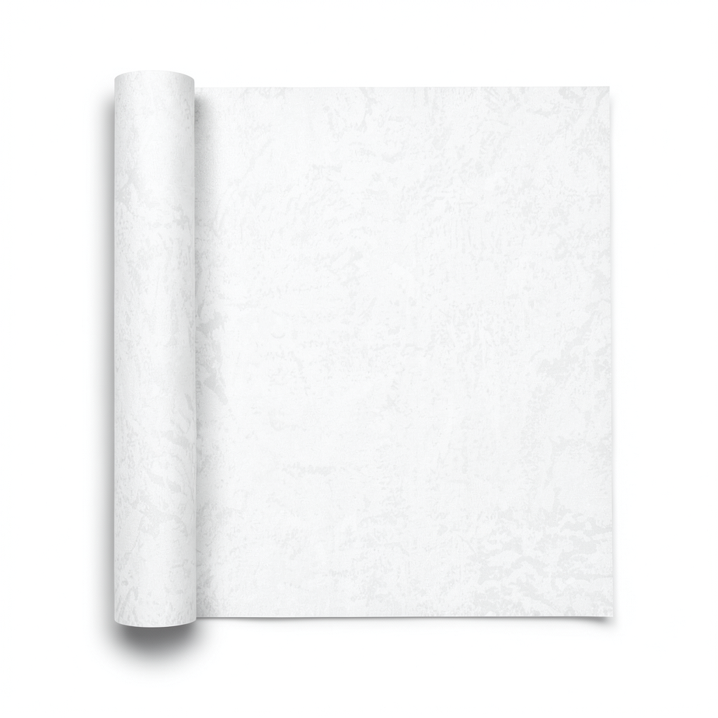 Italian Wallpaper Patterned Design White Color, Size 10m x 0.70m, Model rc17054