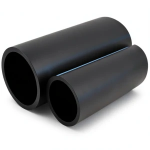NPF HDPE Pipes Non Pressure Water Networks 2 Bar Pressure 560 mm OD 4.5 mm Thickness Black