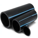 مواسير HDPE الوطني لشبكات المياه الغير مضغوطة ضغط 2 بار قطر خارجي 630 مم سمك 5 مم لون أسود