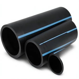 مواسير HDPE الوطني لشبكات المياه الغير مضغوطة ضغط 2 بار قطر خارجي 630 مم سمك 5 مم لون أسود