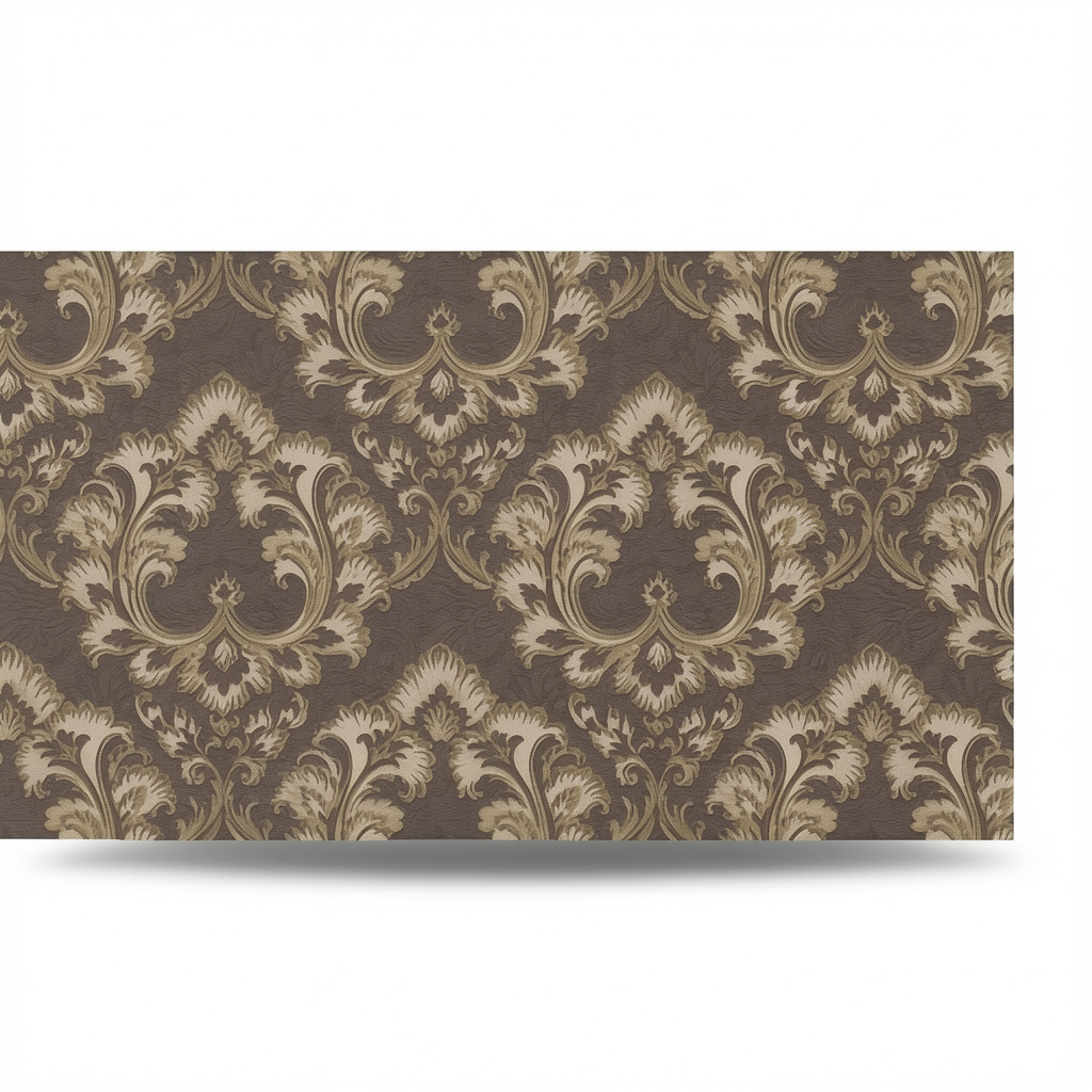 Classic Wall Covering Dark Brown 10m x 1.06m, Model 81933